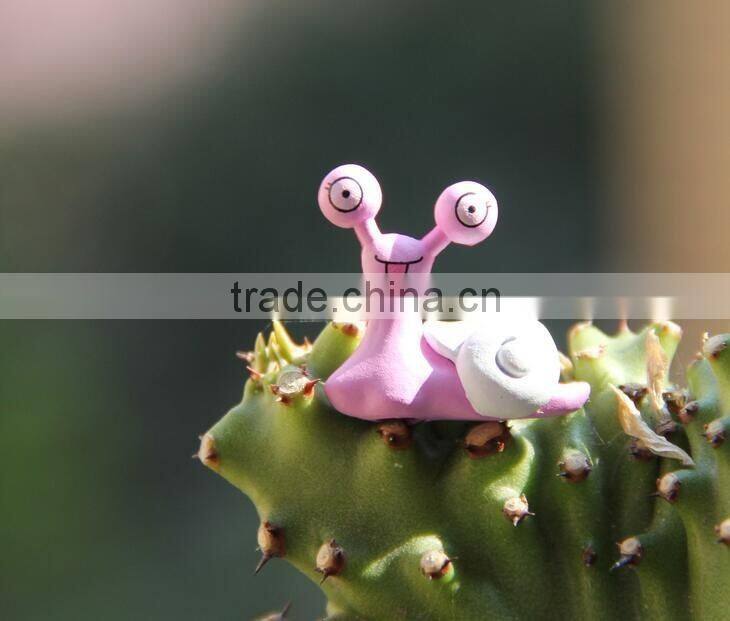 462697 Gifts & Crafts Resin Crafts Micro Landscape Resin Ornament Of Snail Decorations For Bonsai Plants