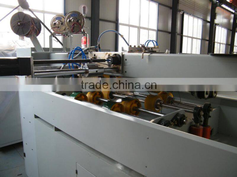 install easily semi automatic stitcher stitching machine/corrugated carton stitcher machine