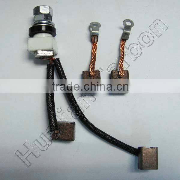 copper brush for starters, starter brush for automobile;