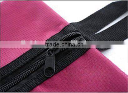 Hot Pink Color Waterproof Sport Shoe Bag