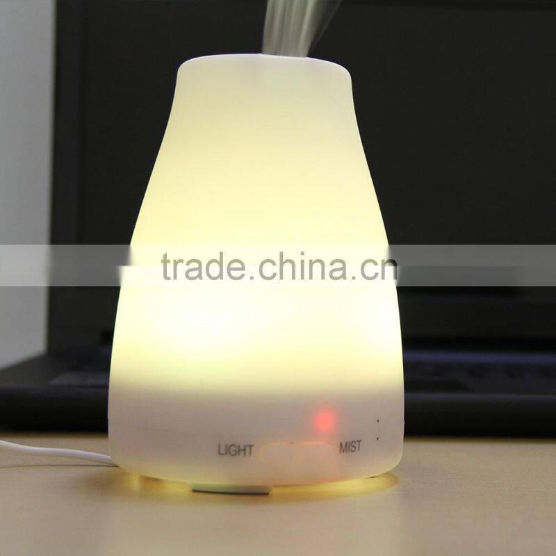 Wholesale 120ML ultrasonic aroma diffuser/essential oil diffuser/aromatherapy humidifier with led light