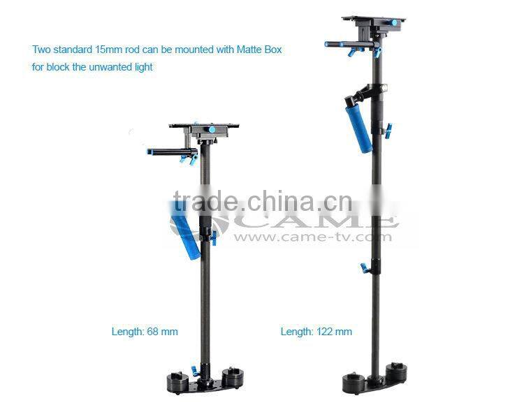 1-7Kg 120cm Carbon Fiber Stabilizer S-120 Camera Video Steadicam DSLR Steadycam