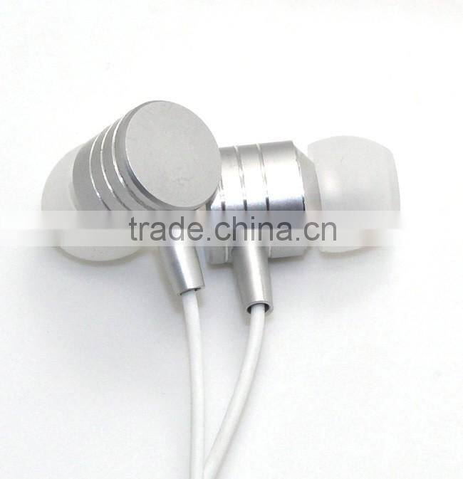 Cheap High quality metal earphone without mic form china factory