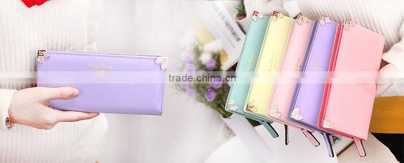 Top design wedding gift woman wallet customized for bride . korean design crown wallet, wallet for blackberry, custom magic des