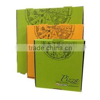 OEM four color printing pizza box