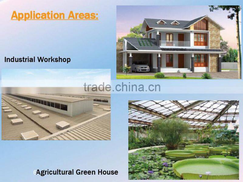 Solar powered roof mount solar exhaust vent