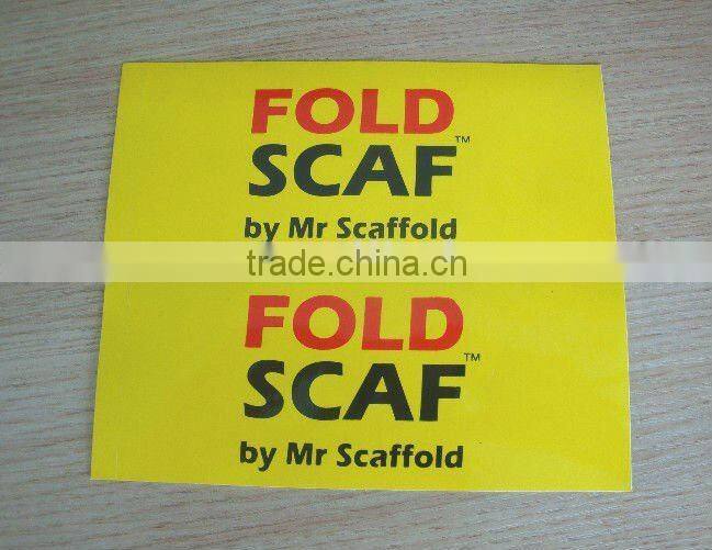 Vinyl sticker custom printing guangzhou