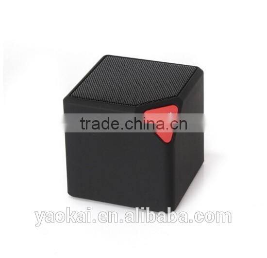 2016 New Mini Bluetooth Speaker Cube Led Speaker With Mic TF USB Wireless Portable Music Player Sound Box Loudspeakers