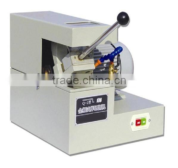 Q-2 metallographic specimen cutter/metallographic sample cutting machine/aluminum cutting machine