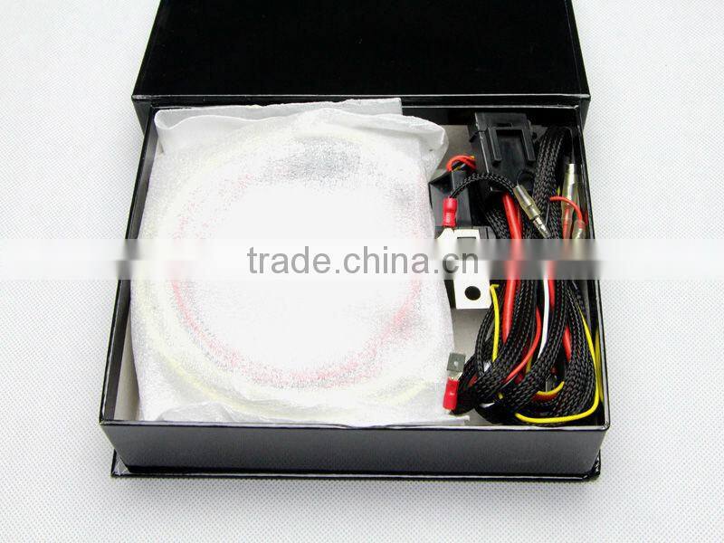 105MM LED angel eyes SMD3014 102pcs leds 9-16V DC high brightness full circle halo ring angel eyes for BMW E46 2D