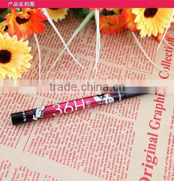 Yanqina waterproof delicate liquid eyeliner pen comestics eyeliner pencil