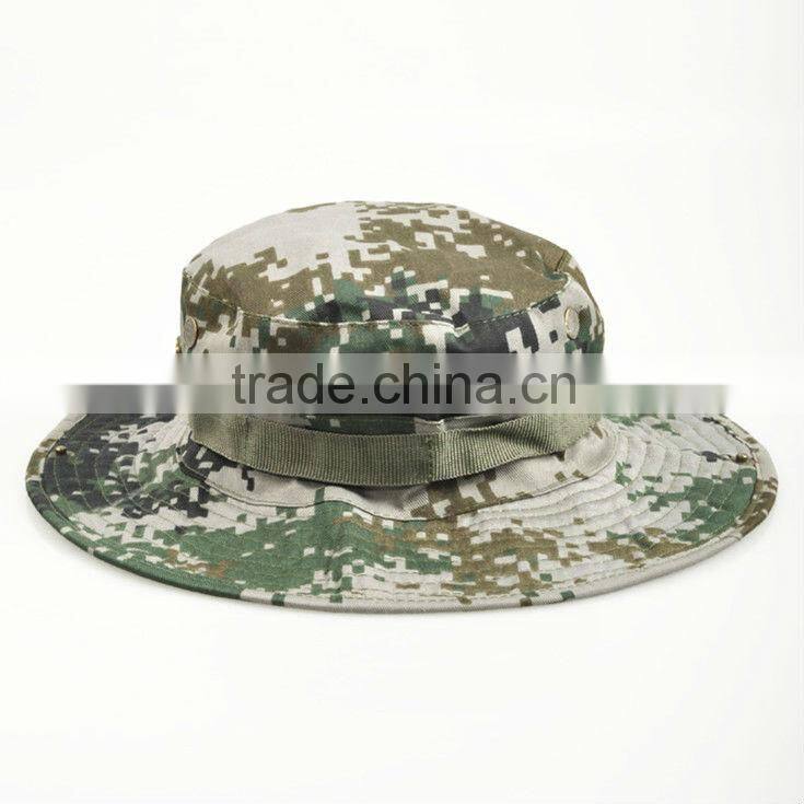 Military camo cap boonie hats wholesale camouflage hat