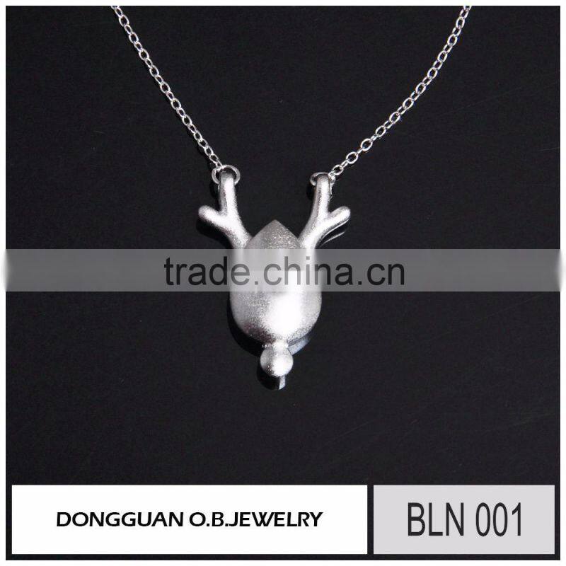 2016 The newest necklace for girls/Fashionable silver pendant necklace