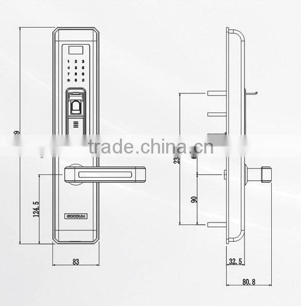 FP door lock,remote control door lock ,RF card door lock