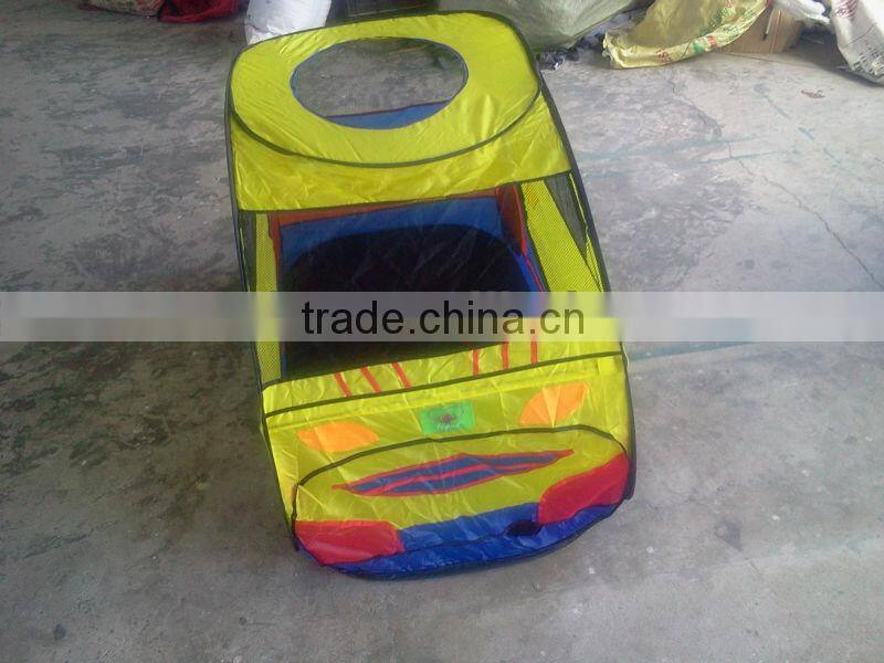 Car shape pop up child play tent