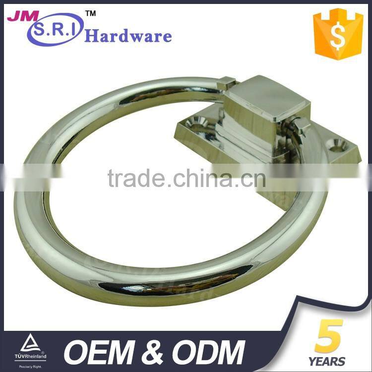 Popular zinc alloy cabinet ring pull , flush ring pull , knocker