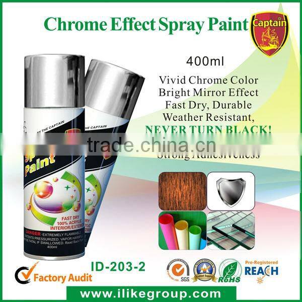 captain high luster high heat chrome plating paint spray