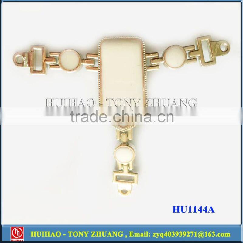 Pink color plastic flip flops buckle chain HU1158C