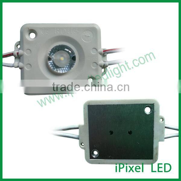 smd3030 injection molding led module with optic lens