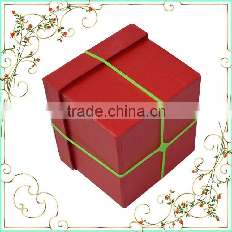 X Shape Silicone Rubber Band Wrap Office Gift