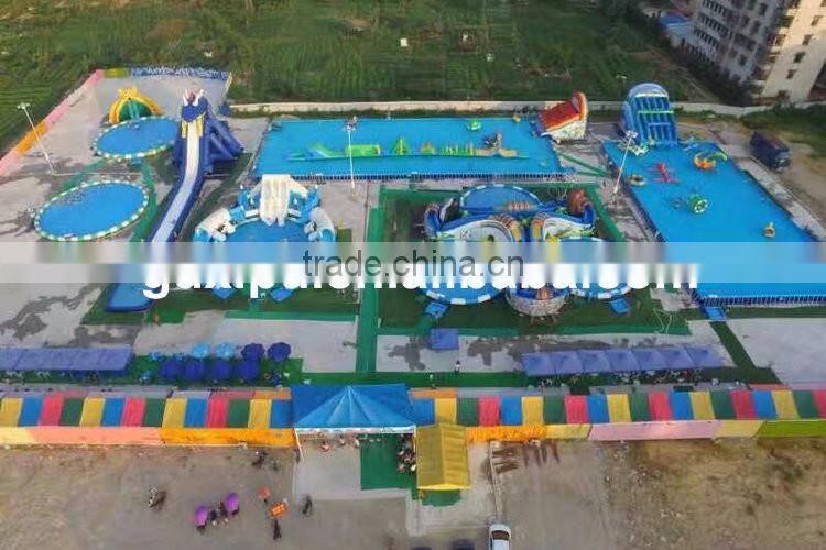 2016 Outdoor Inflatable Floating Water Park For Sale