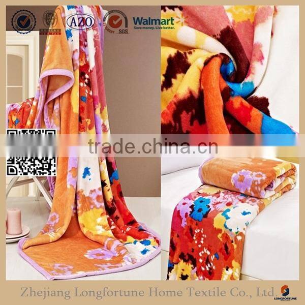 Manufactory walmart muslin swaddle alibaba china home textile china supplier flag fleece blanket