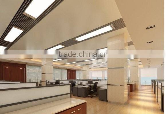 square shape strong lumen hang hanging suspending led linear batten tube linear panel light