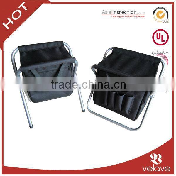 folding chair with tool bag