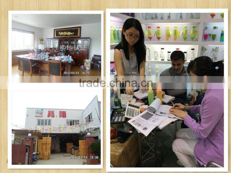 wholesale good design clear durable plastic sport water bottle
