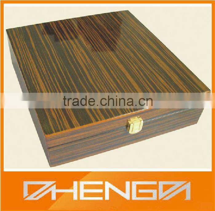 Good Quality Customized Wood Tie Gift Box for Storage