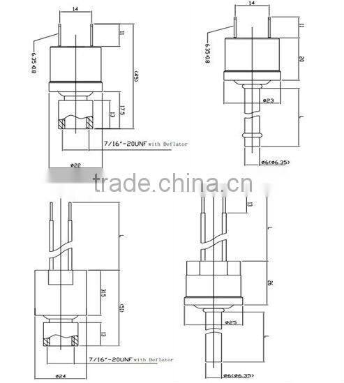 YK Series Single Cut Single Thrower Auto-reset Pressure switch