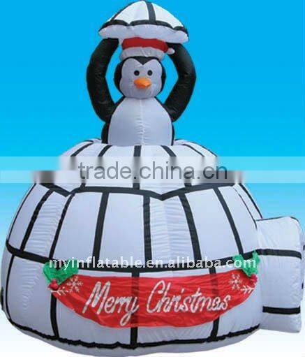 Inflatable gift parcel