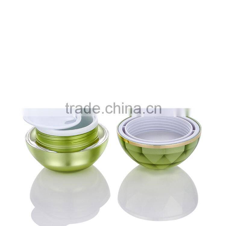2016 New Design Luxury Acrylic jar skin care lotion bottle and cream jar