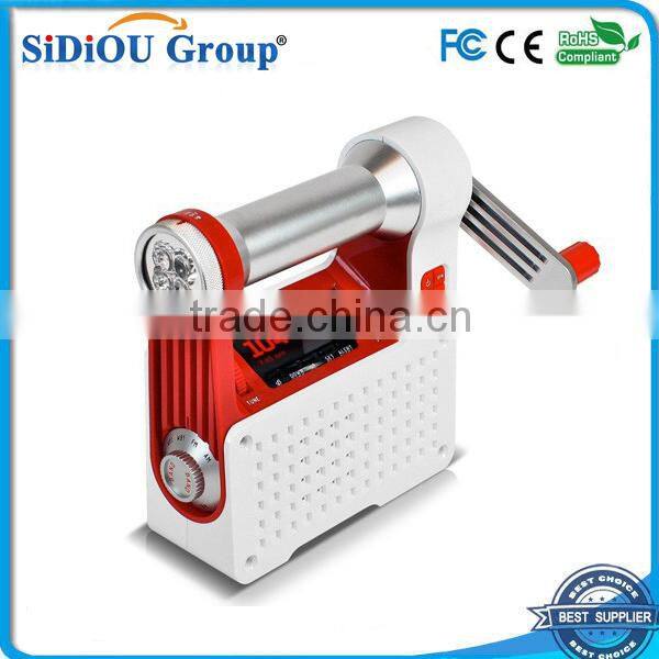 dynamo solar lantern with radio camping lantern