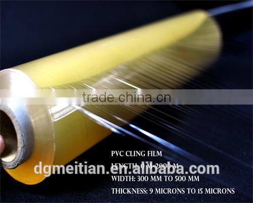 China Manufacturer PVC Cling Film