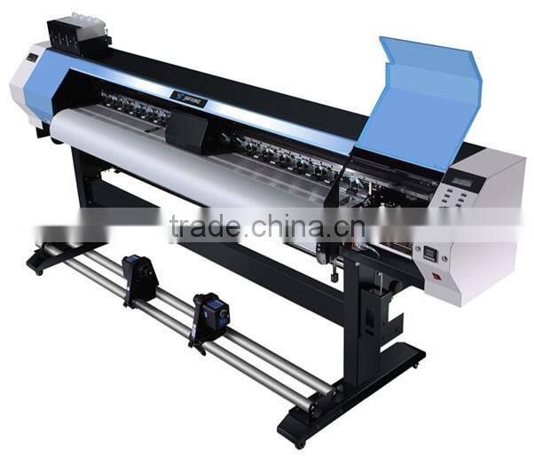 1.9m dx5 head water based printing machine to print vinyl stickers