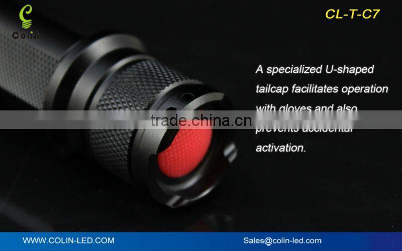 Cree Q5 high power green led flashlight