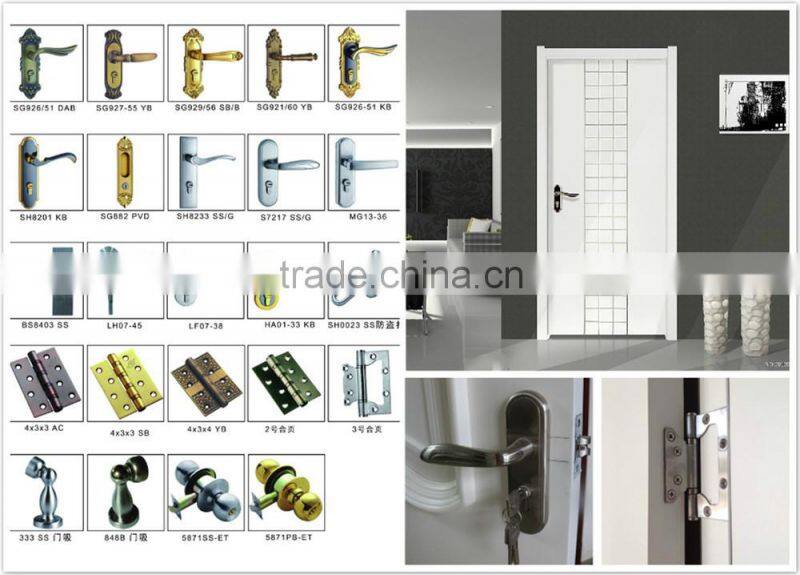 Double wooden door for bedroom