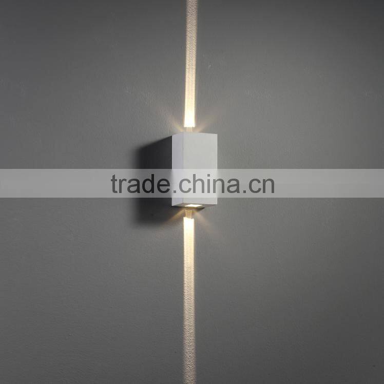 led wall lamp circular shape two lights