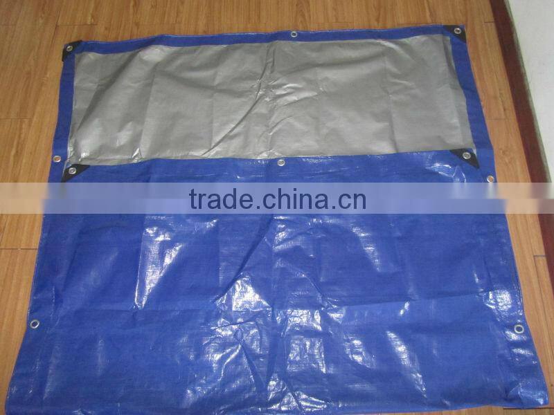 PE plastic canvas awning of boat,polyethylene tarpaulin