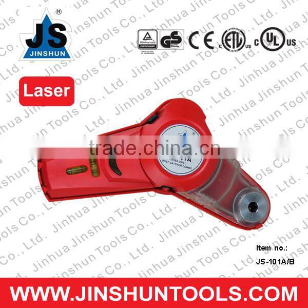 JS Drill-dust catcher and Laser combo on the wall JS-101A