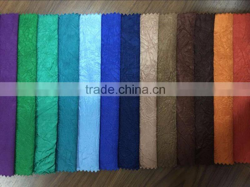 Crushed cheap polyester satin ruffled table cloth
