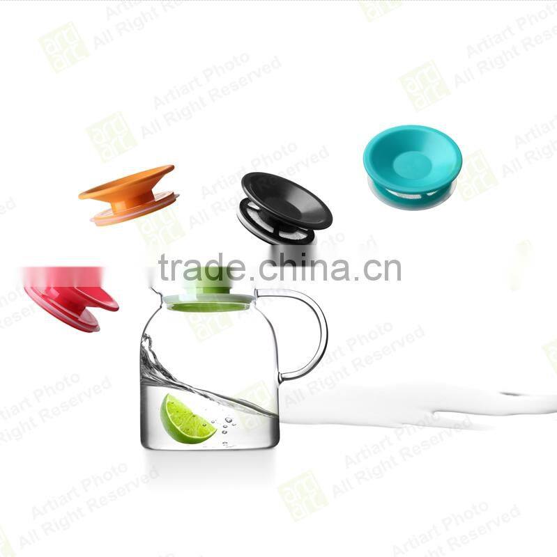 2016 Original design new product cute glass teapot