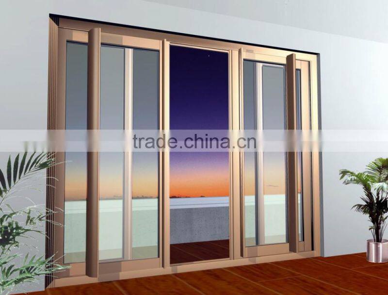 Dabays glass patio aluminum door