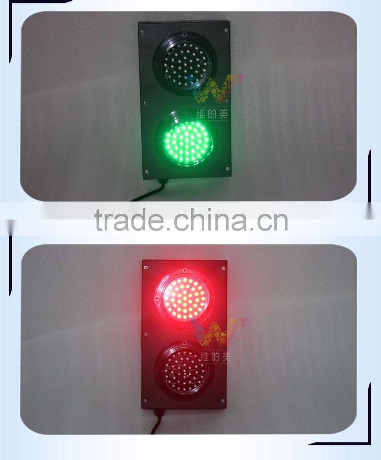 Customized mould 100mm red green signal traffic light on sale