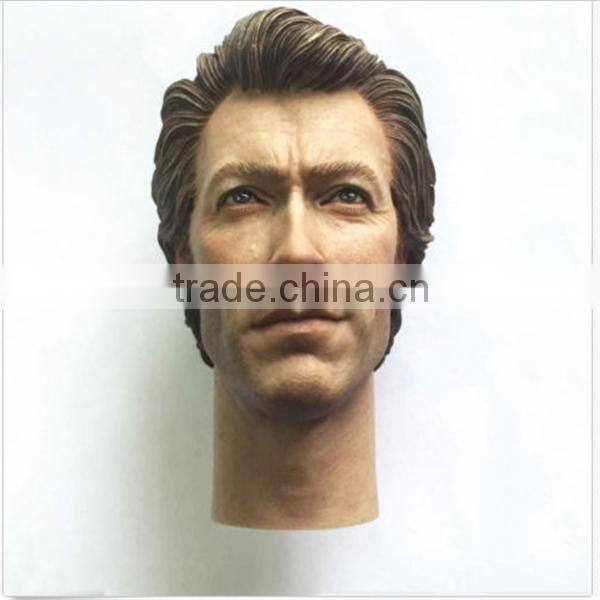 Customized Plastic Action Figure Head Sculpting With Plasticine