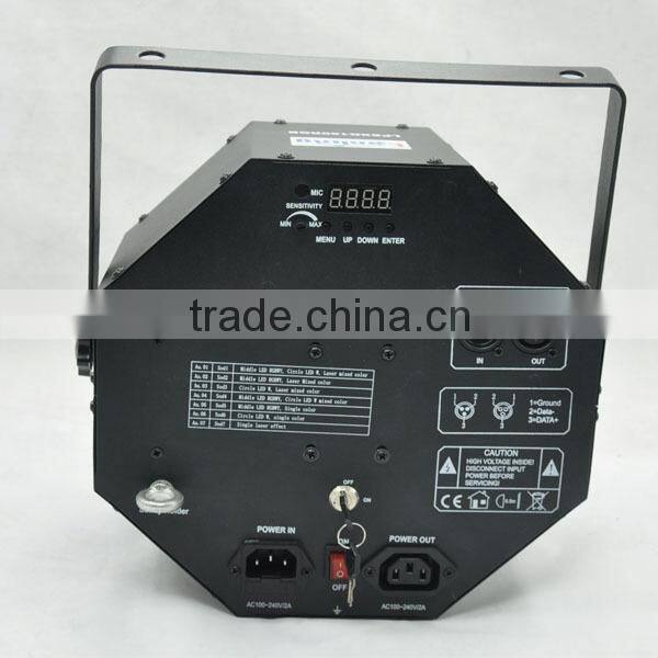 LED strobe effect RG 8 Gobos laser disco lighting
