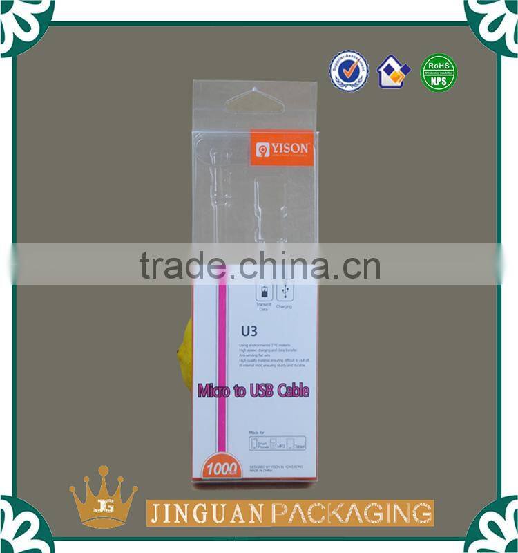 2016 hot sale custom printed tuck in blister folding box