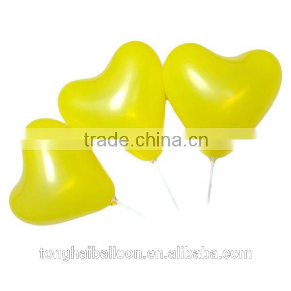 Hot Sale Heart Shapes Rubber Balloons