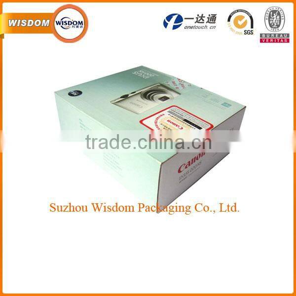 Custom new design printed packaging camera paper box